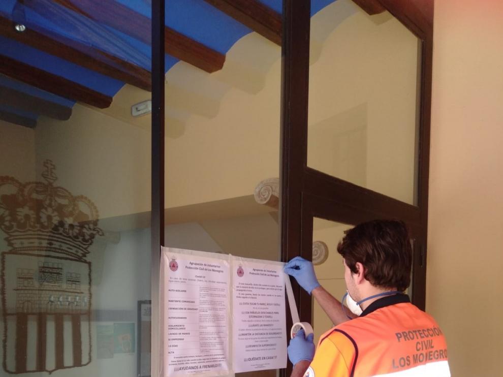 La Comarca de Los Monegros refuerza las tareas de Protección Civil durante la crisis del coronavirus