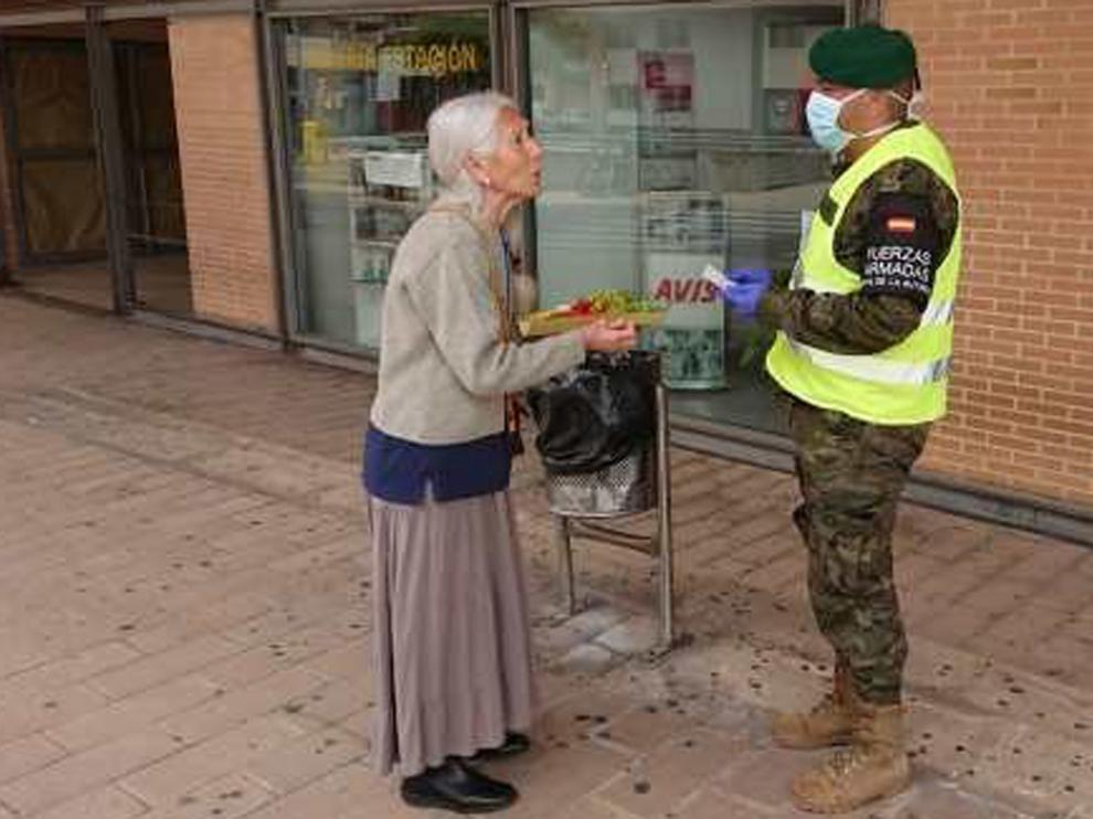 Agradecimiento al Ejército: "Sois nuestros héroes, nuestros ángeles de la guarda"