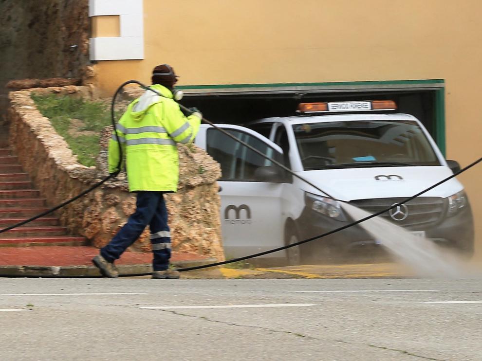 Plan de desinfección para evitar la propagación del coronavirus en residencias de Huesca, Sabiñánigo, Biescas y Jaca