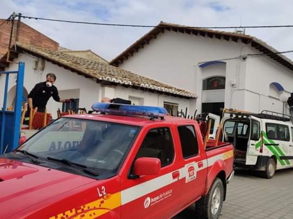 Sariñena habilita una casa para usuarios de la residencia curados de la infección por coronavirus