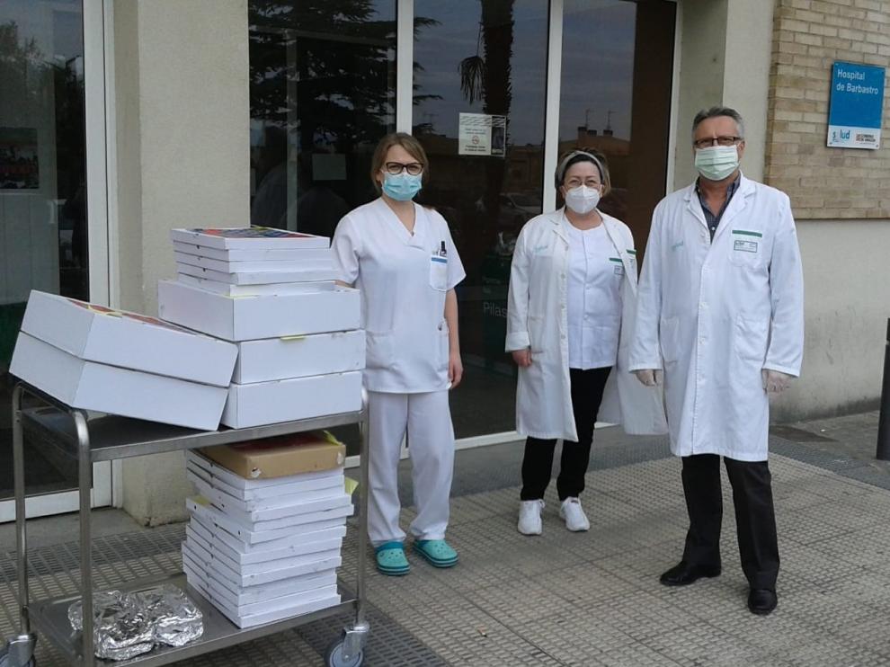 Se reparten en Barbastro un millar de torrijas solidarias