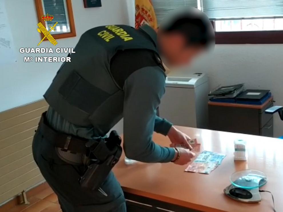Un detenido en Monzón por tráfico de drogas e incumplir el confinamiento