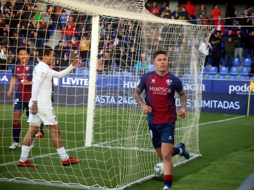Cristo González: "No creo que haya problemas para acabar la liga con el Huesca"