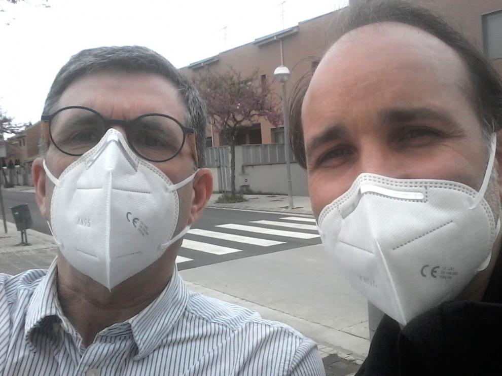 Mascarillas para la prensa