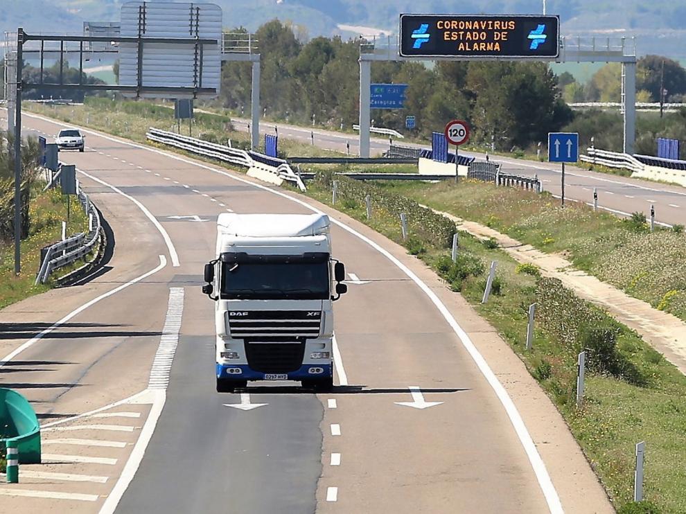 La movilidad en Huesca cae en torno al 63 % por el estado de alarma por el coronavirus