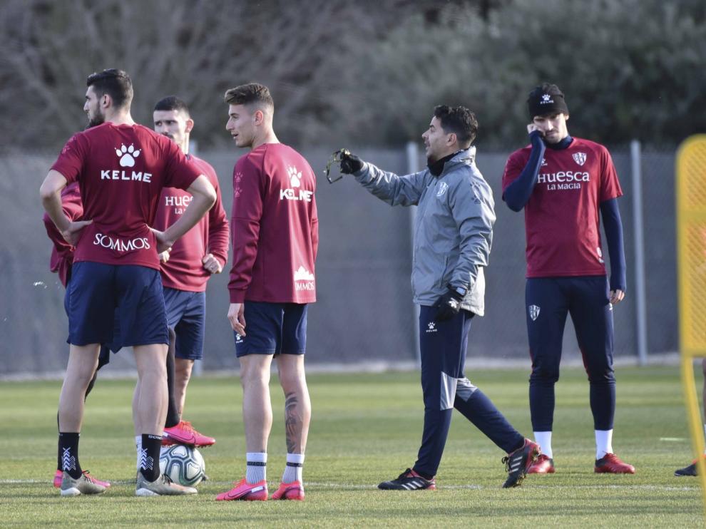 El Huesca sabe "cómo" pero no "cuándo" podrá arrancar