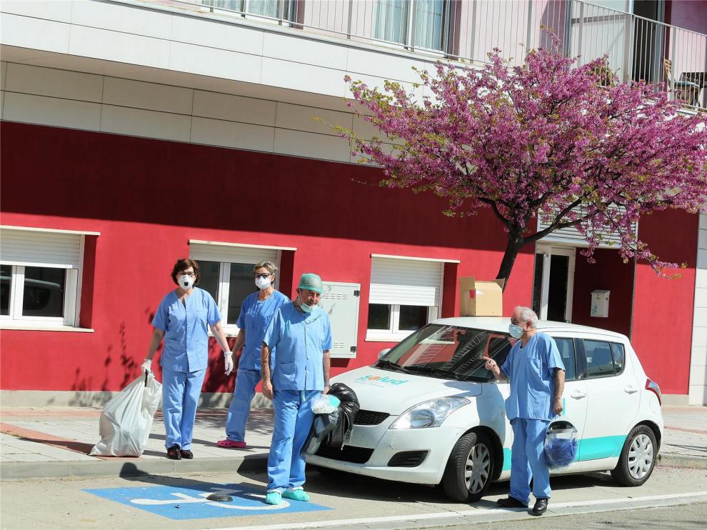 Concesionarios de Huesca ofrecen coches para ayudar a los sanitarios