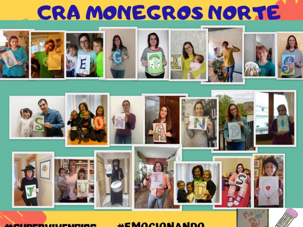 El CRA Monegros Norte anima a los alumnos a seguir soñando juntos