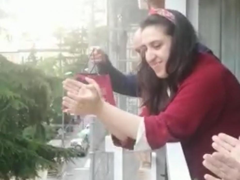 Cumpleaños feliz a ritmo de Parchís y con bombones