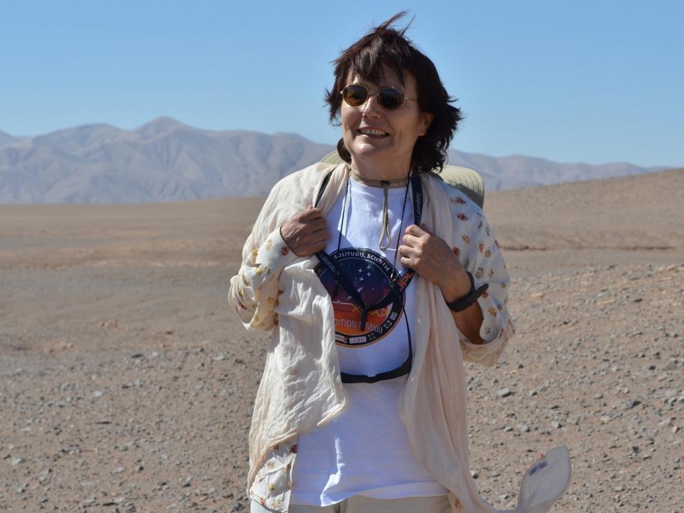 Carmen Ascaso Ciria: “Llevo años viendo preciosidades escondidas en sustratos de Atacama”
