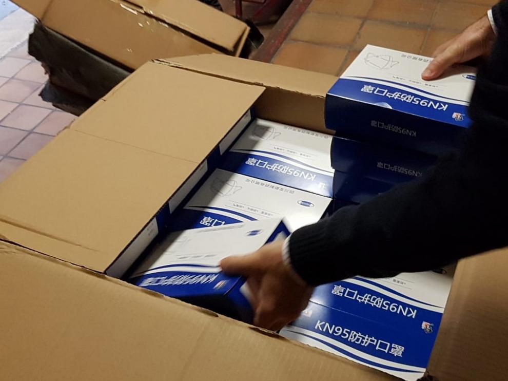 El Estado ha repartido 53 millones de mascarillas, 1,3 a Aragón
