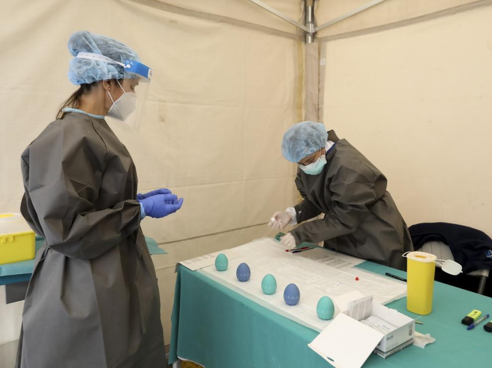El coronavirus solo deja un nuevo contagiado más en la provincia de Huesca este lunes
