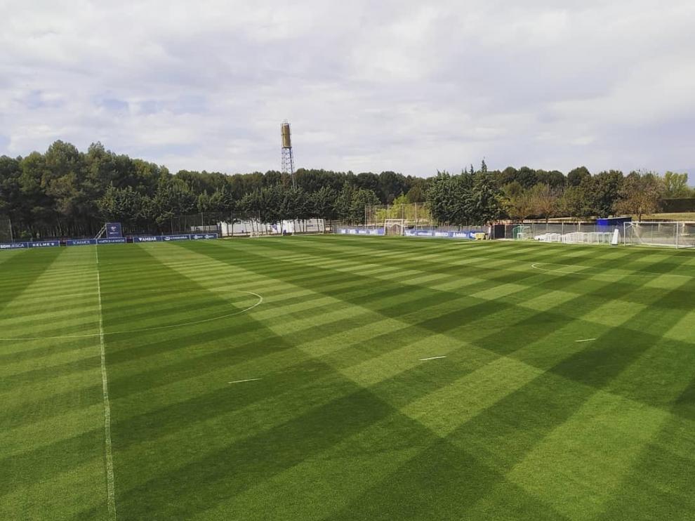 El Huesca no descuida sus campos de batalla