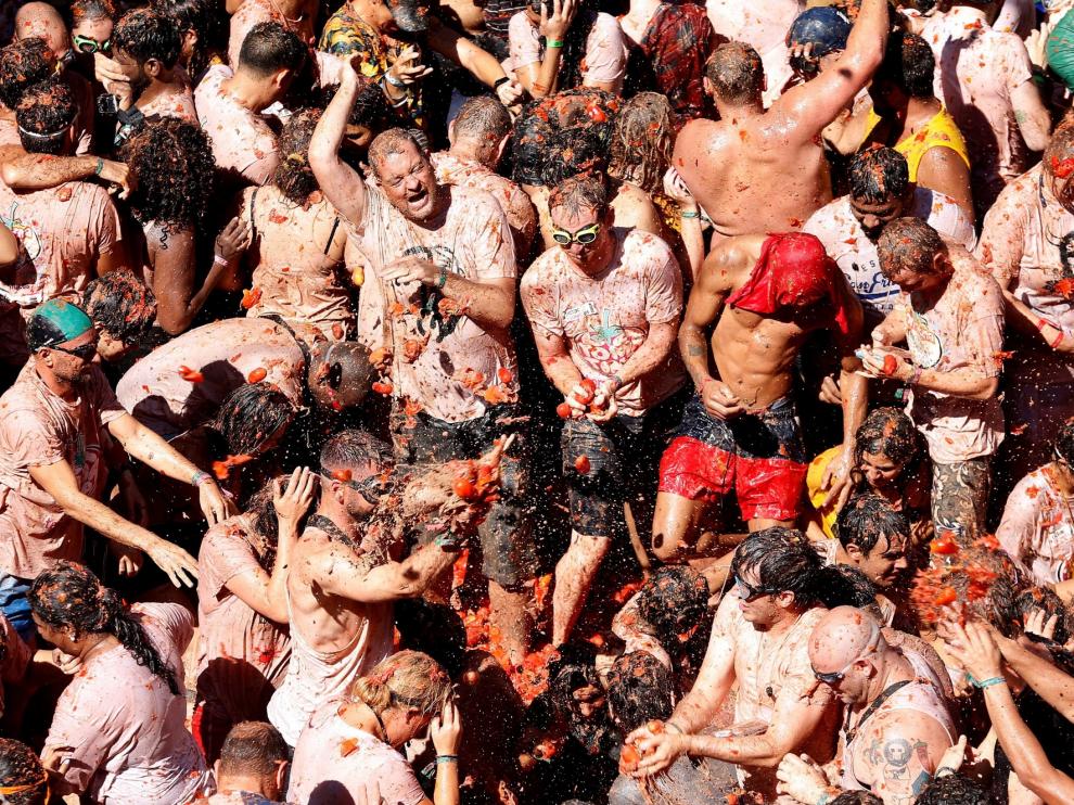 Buñol suspende por la covid-19 su Tomatina