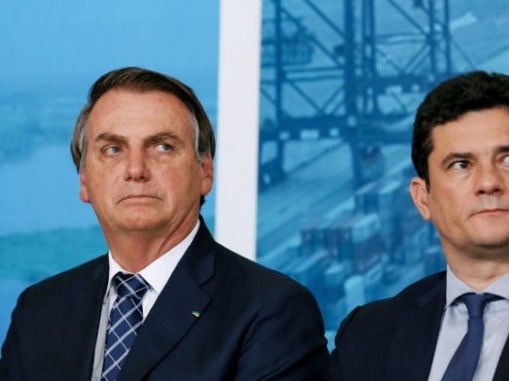 Bolsonaro y el recién dimitido ministro Moro se enzarzan en duras acusaciones
