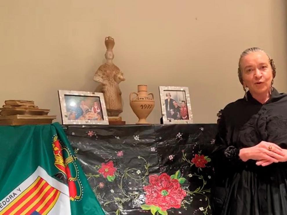 Fraga recrea con gran ingenio un virtual Día de la Faldeta