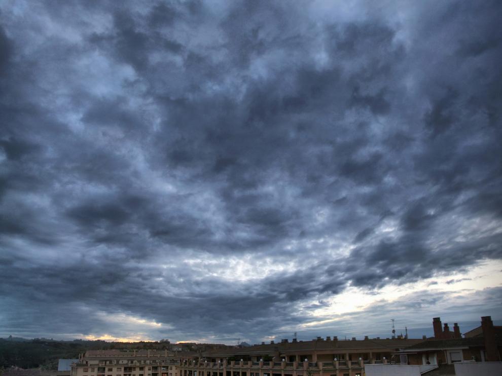 Alerta amarilla por lluvias este lunes en la provincia de Huesca