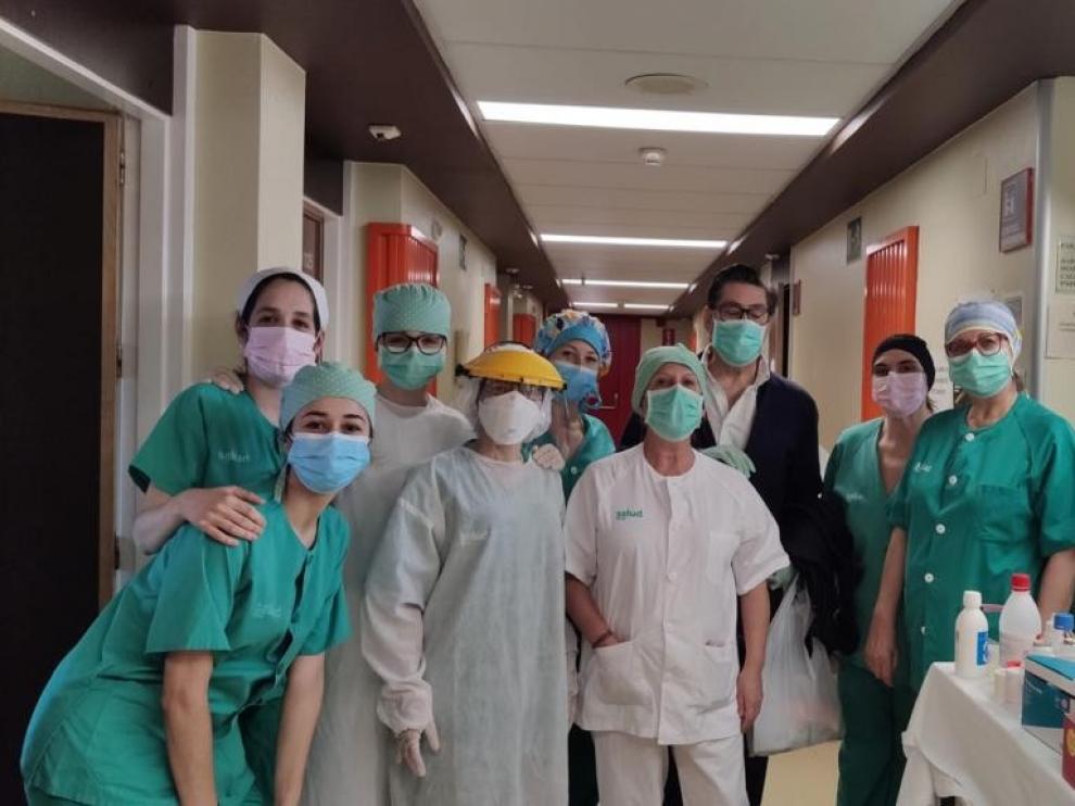 El vicepresidente del Gobierno, Arturo Aliaga, ha recibido esta tarde el alta hospitalaria