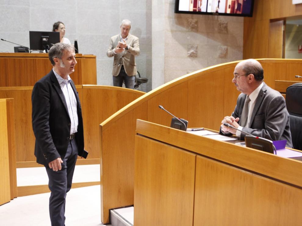 Lambán dice que el plan de desescalada de Sánchez no le gusta y quiere adaptarlo a la realidad de Aragón