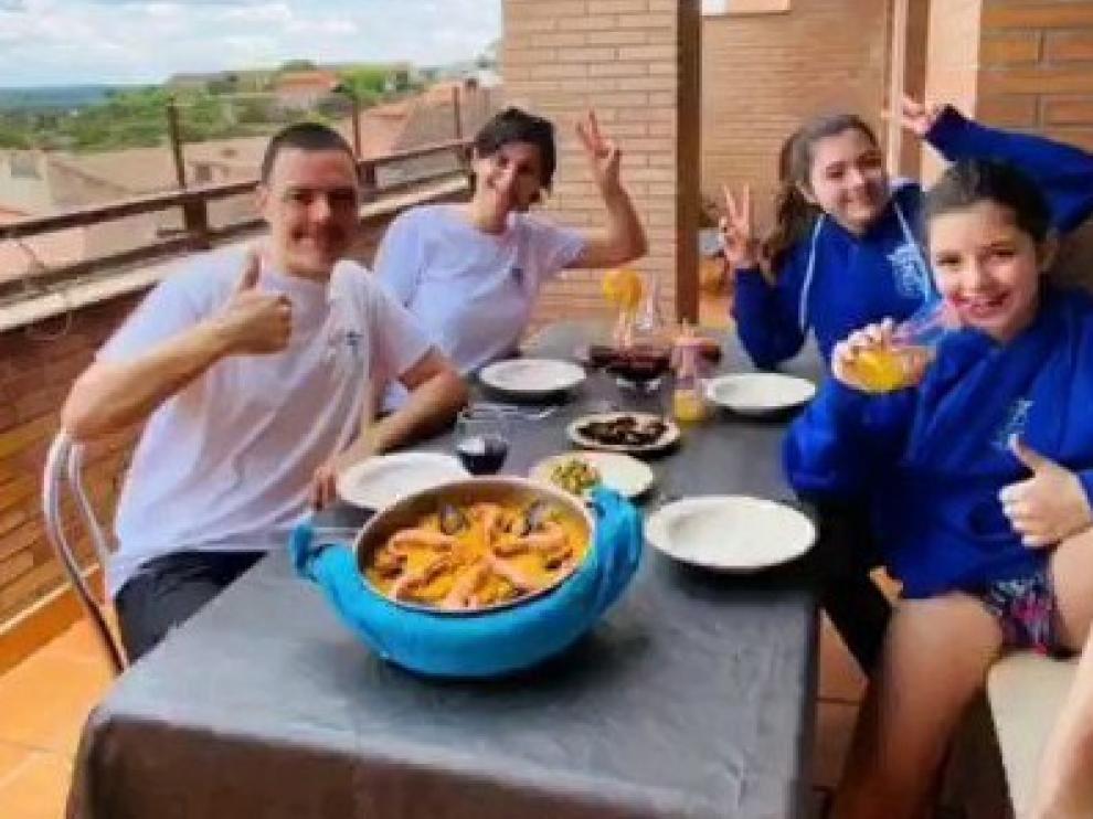 Los ferranqueros cambian la romería por "comer paella en casa"