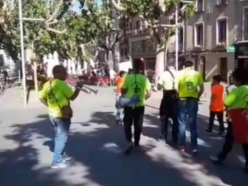 El paseo del Coso de Barbastro, protagonista en un vídeo de Blanca Solanas