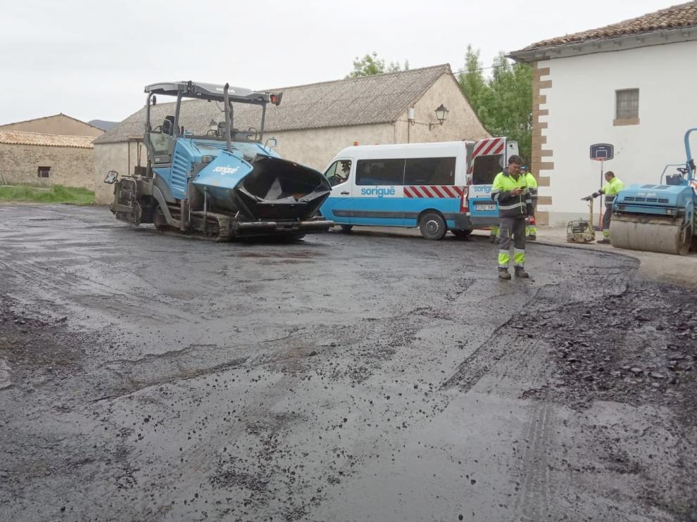 Jaca realiza una balsa de agua en el núcleo de Osia