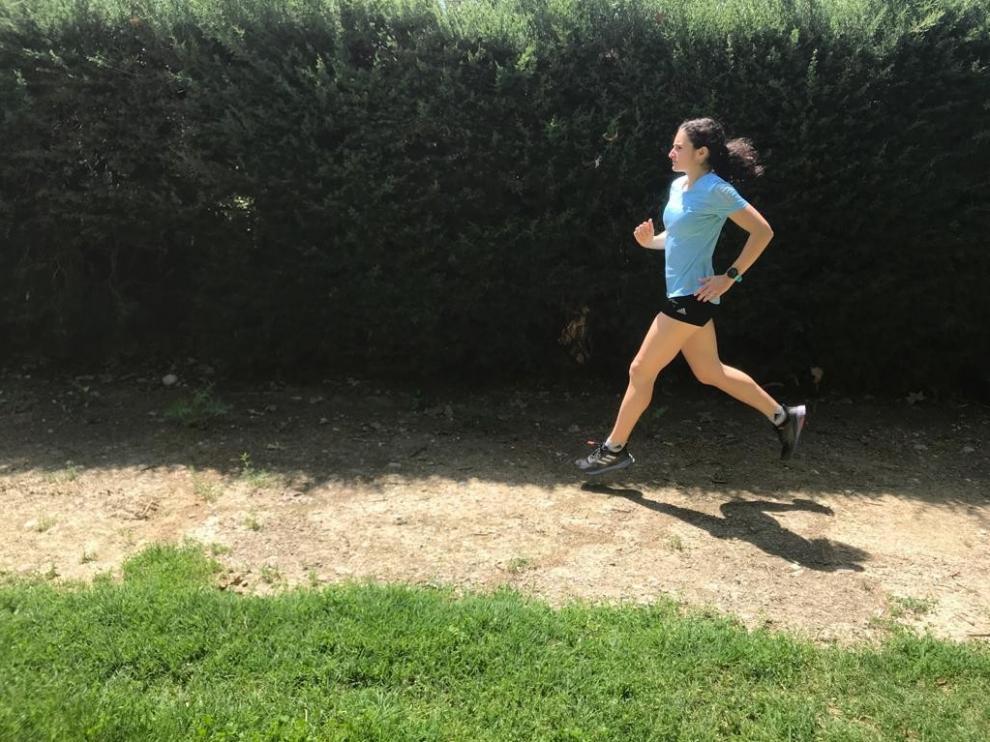 Cristina Espejo recupera "la sensación de correr en libertad"
