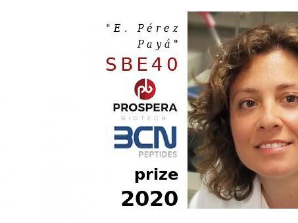 La barbastrense Nunilo Cremades, premiada por la Sociedad Biofísica