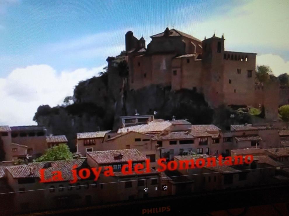 La Colegiata de Alquézar protagoniza un vídeo para animar a la población
