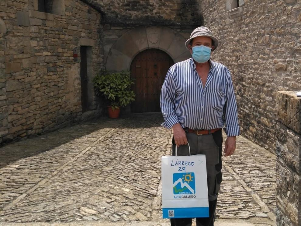 El Alto Gállego reparte 13.500 mascarillas en 76 puntos de la comarca