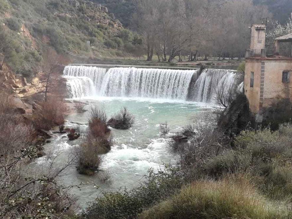 El salto de Bierge abre para los bañistas desde este lunes