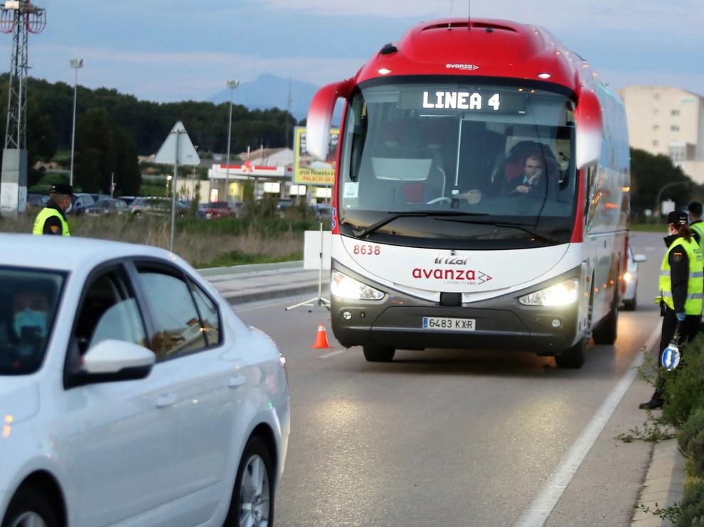El bus interurbano recobra este lunes el 24 % de sus líneas