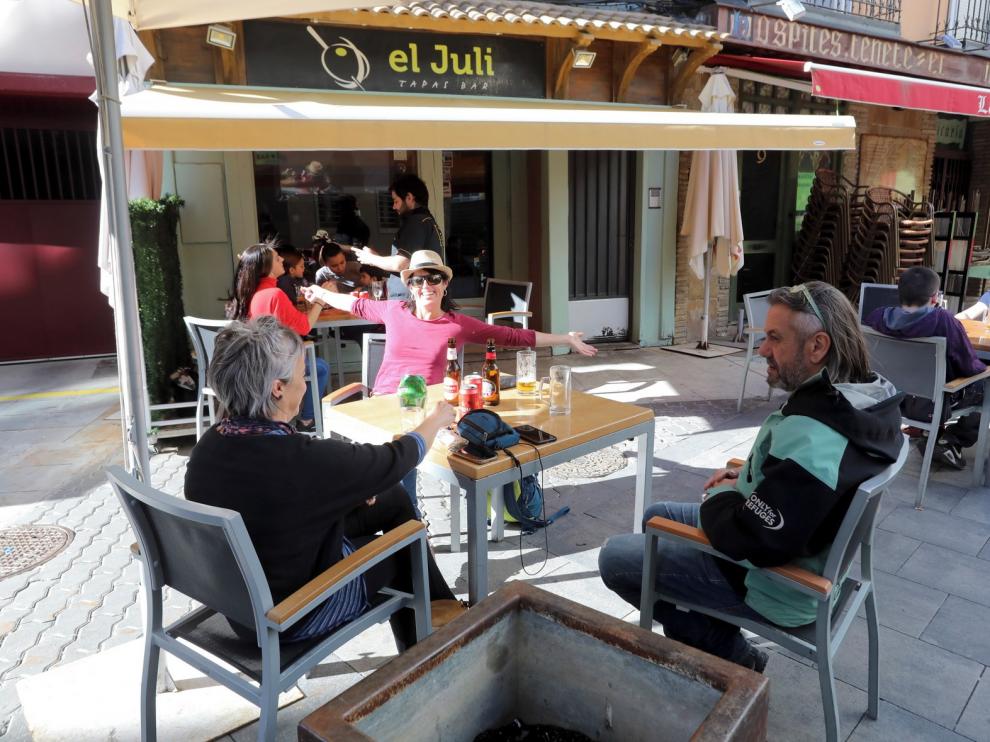 Los veladores de Huesca amplían su horario hasta la madrugada