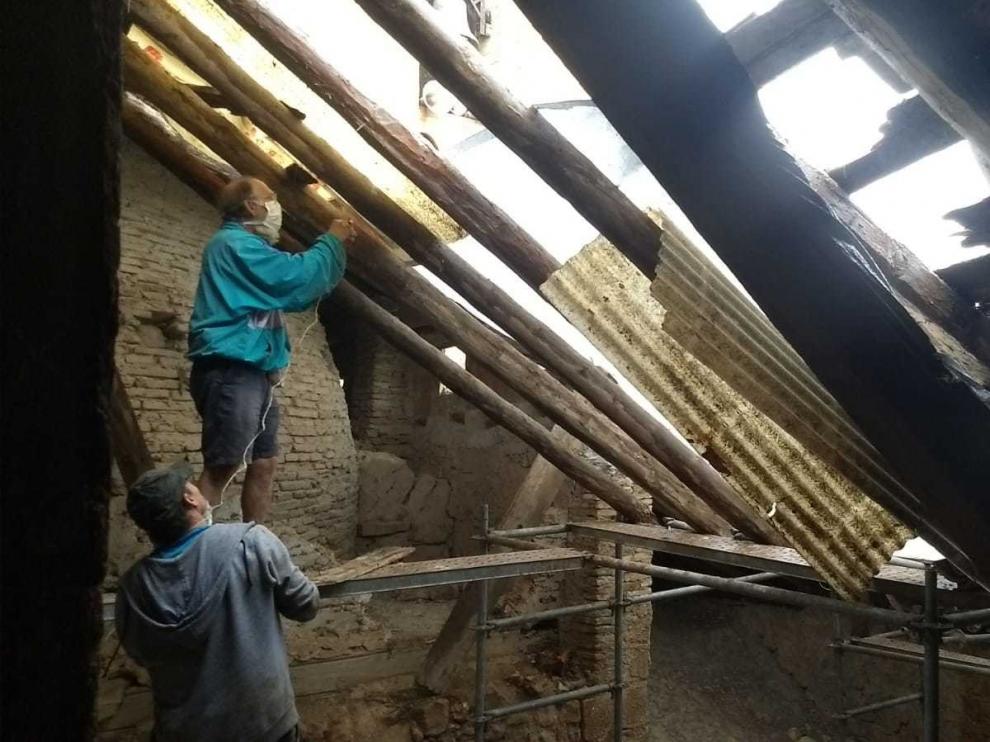Cede parte del tejado de una joya del arte mudéjar