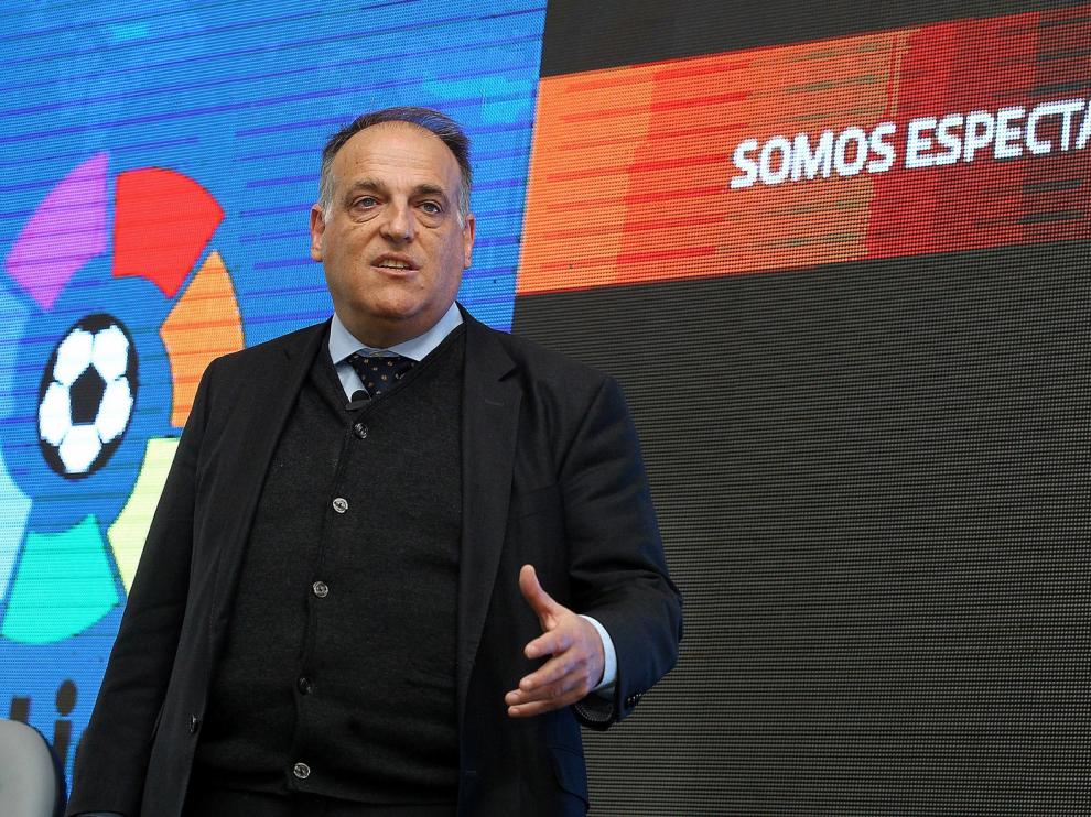Javier Tebas: "Me gustaría que la liga empezase el 12 de junio, pero no sé si ocurrirá"