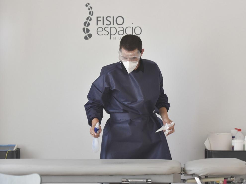 Las clínicas de fisioterapia se adaptan tras unas semanas de parón