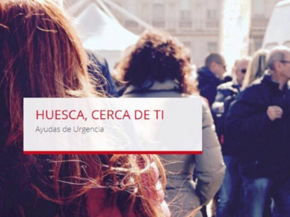 El ayuntamiento de Huesca lanza la web "cerca de ti" para ayudas de urgencia