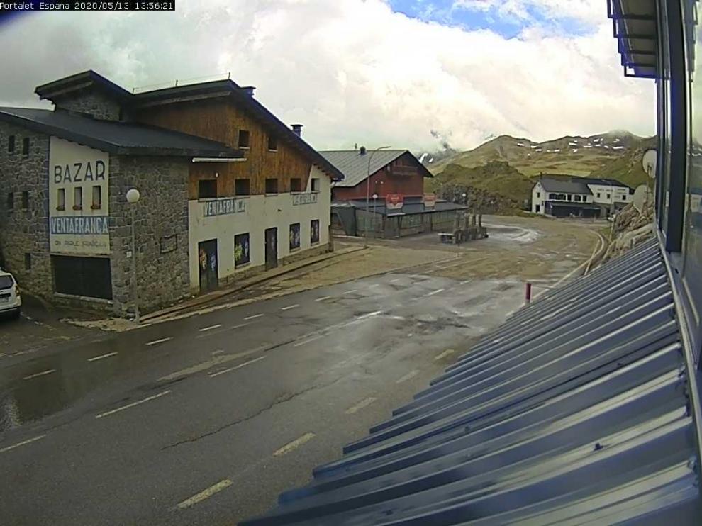 Barbastro registra una lluvia torrencial de diez litros en apenas diez minutos