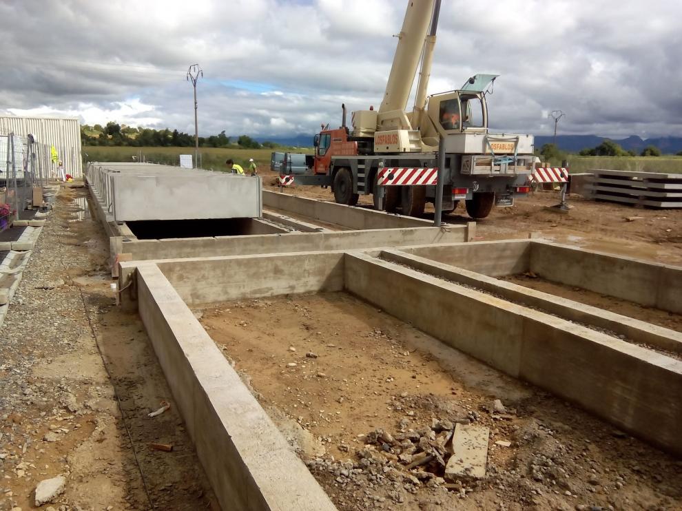 Avanza la construcción de 216 nichos en el Cementerio Municipal de Huesca