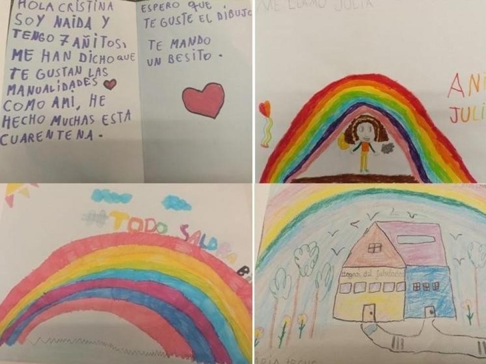 El intercambio de cartas une en Sabiñánigo a mayores y pequeños