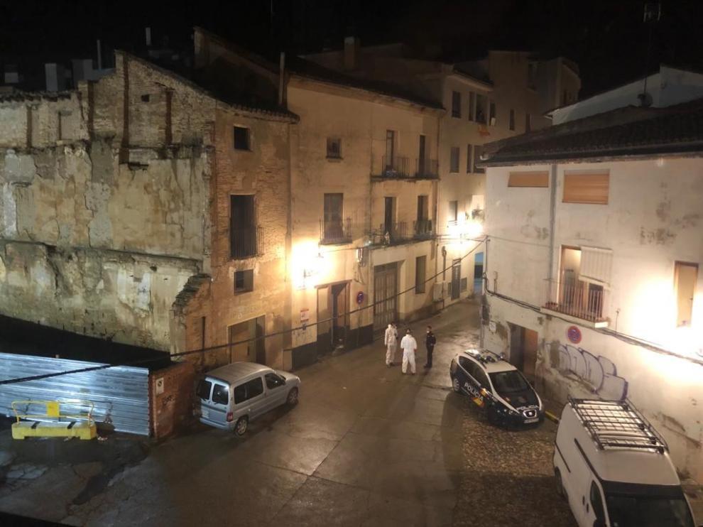 Fallece una joven de 26 años por sobredosis en una casa ocupada de la plaza de la Moneda de Huesca