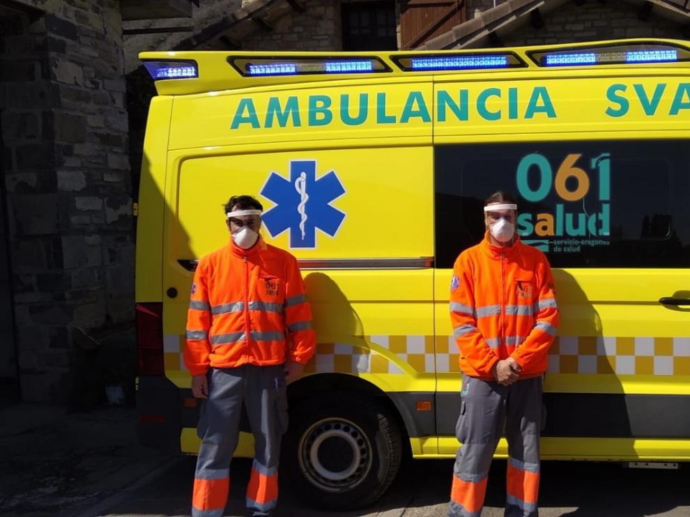 El Colegio de Médicos de Huesca reclama EPI para el transporte del 061