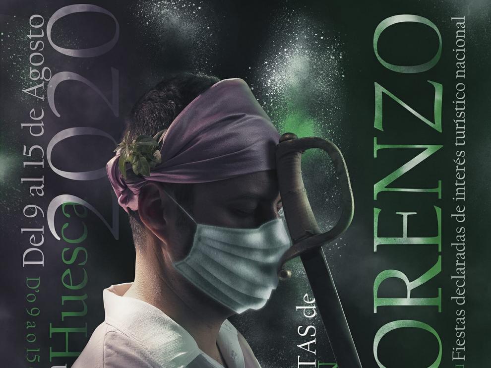 Sunn reinterpreta su cartel "Lágrimas de San Lorenzo" y lo adapta a estos tiempos de coronavirus