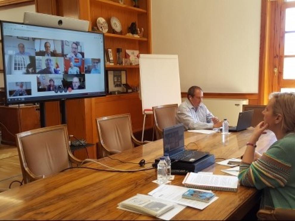 El Grupo Asesor de Economía para el coronavirus analiza el impacto de la crisis sobre el empleo en Aragón