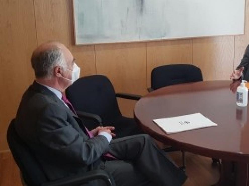 Gobierno de Aragón y Fundación Ibercaja se comprometen a colaborar en acciones en el ámbito de la infancia