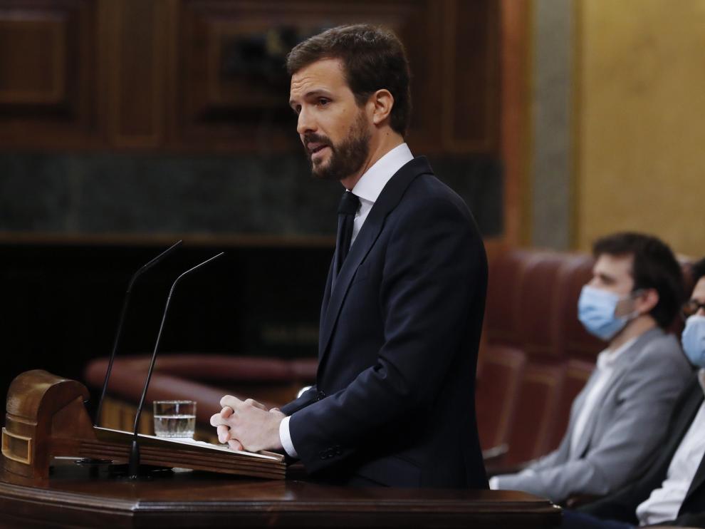 Casado culpa a Sánchez de "fracasar" dejando un "erial"