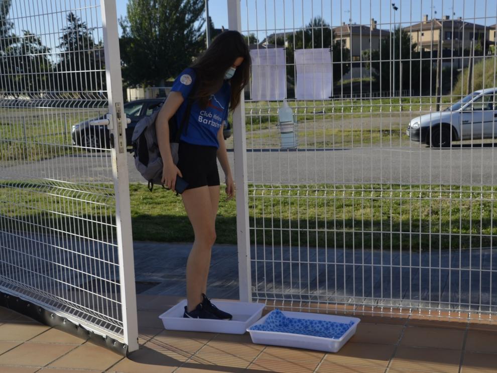 Primeros días de reapertura en Barbastro