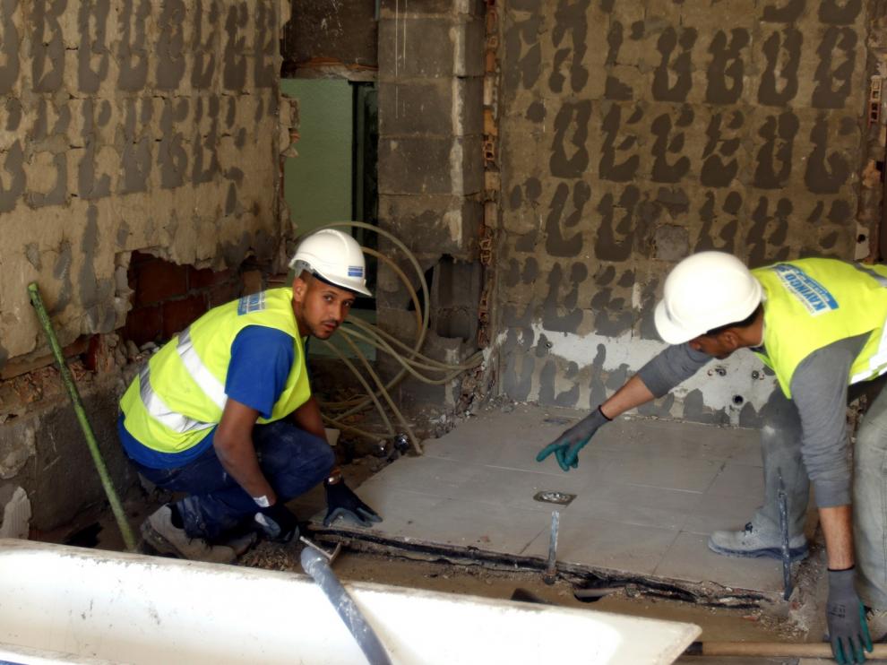 Se reanudan las actividades de reforma en edificios