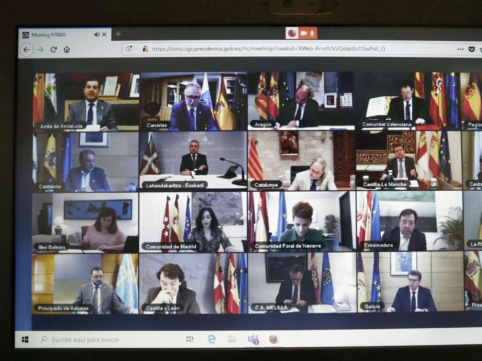 Las Comunidades piden a Sánchez distintos ritmos para sus respectivas desescaladas