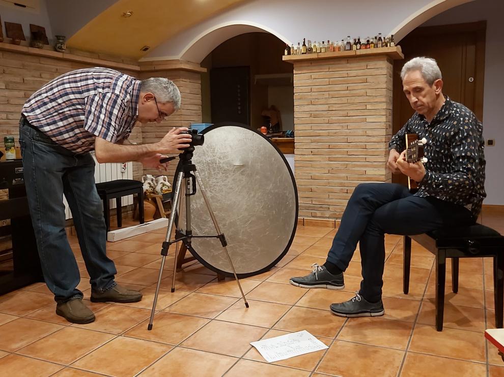 Olga y los Ministriles graba un videoclip